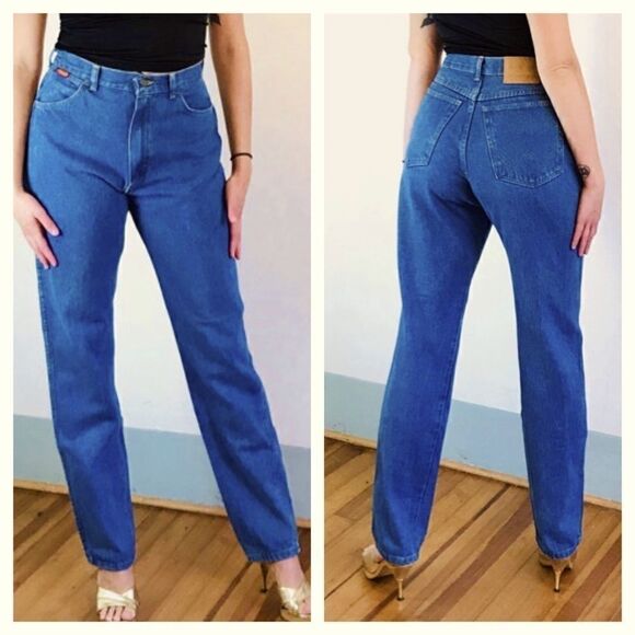 Vintage Wrangler High Waist Mom Jeans - Picture 1 of 14